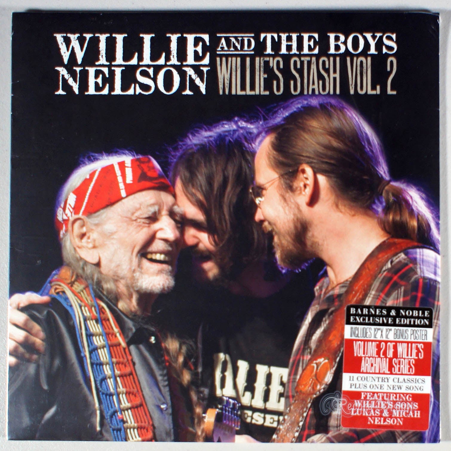 Willie Nelson - Willie's Stash Volume Two (front cover) Vinyl