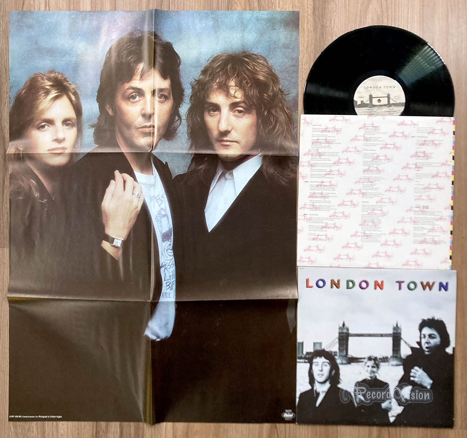 Wings - London Town (front cover) Vinyl