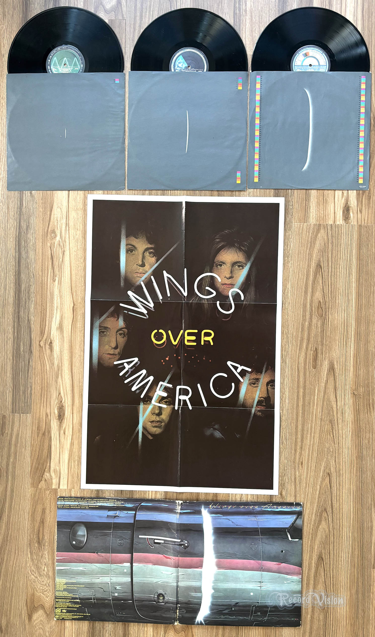 Wings - Over America (front cover) Vinyl