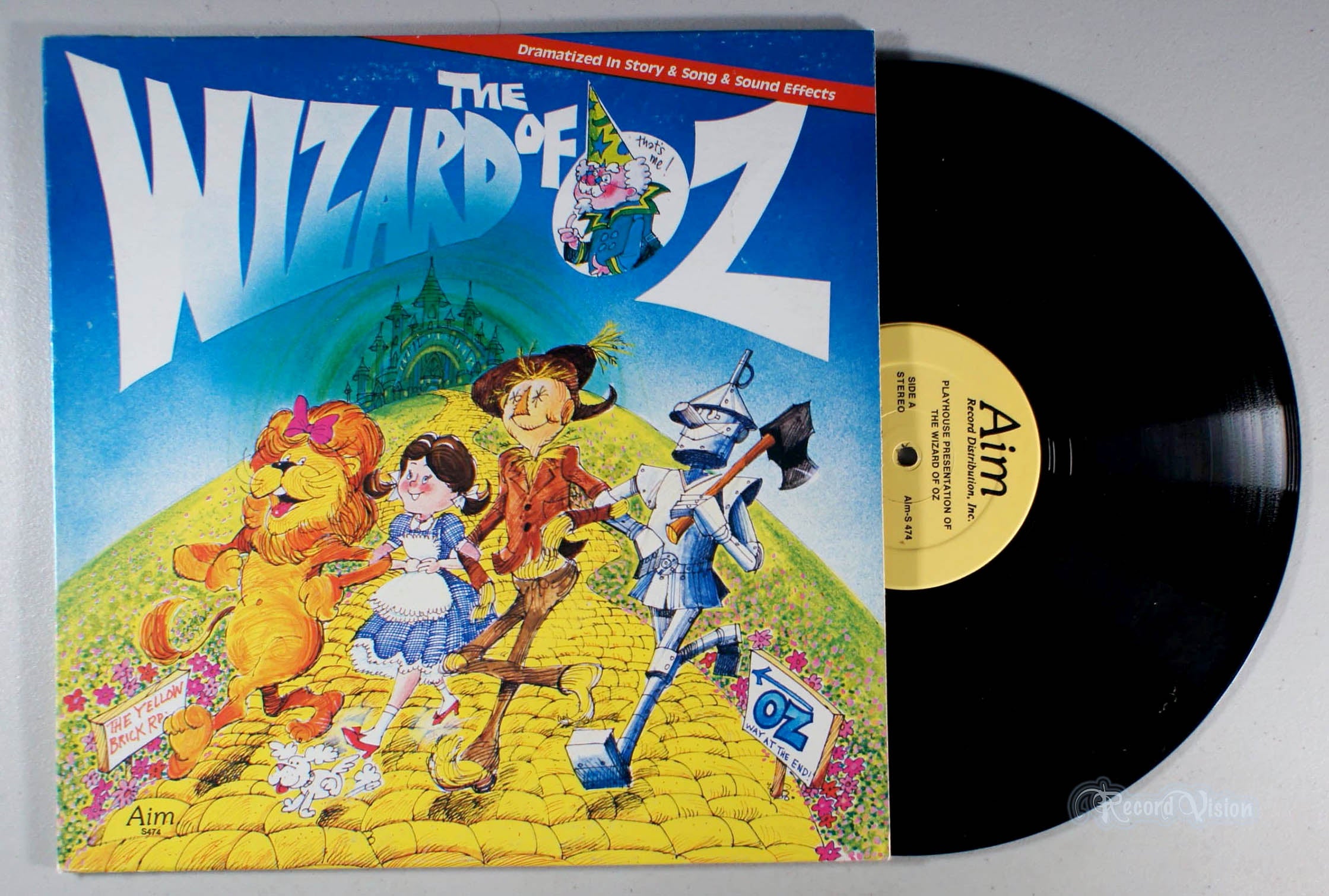 Wizard of Oz (Aim) (front cover) Vinyl