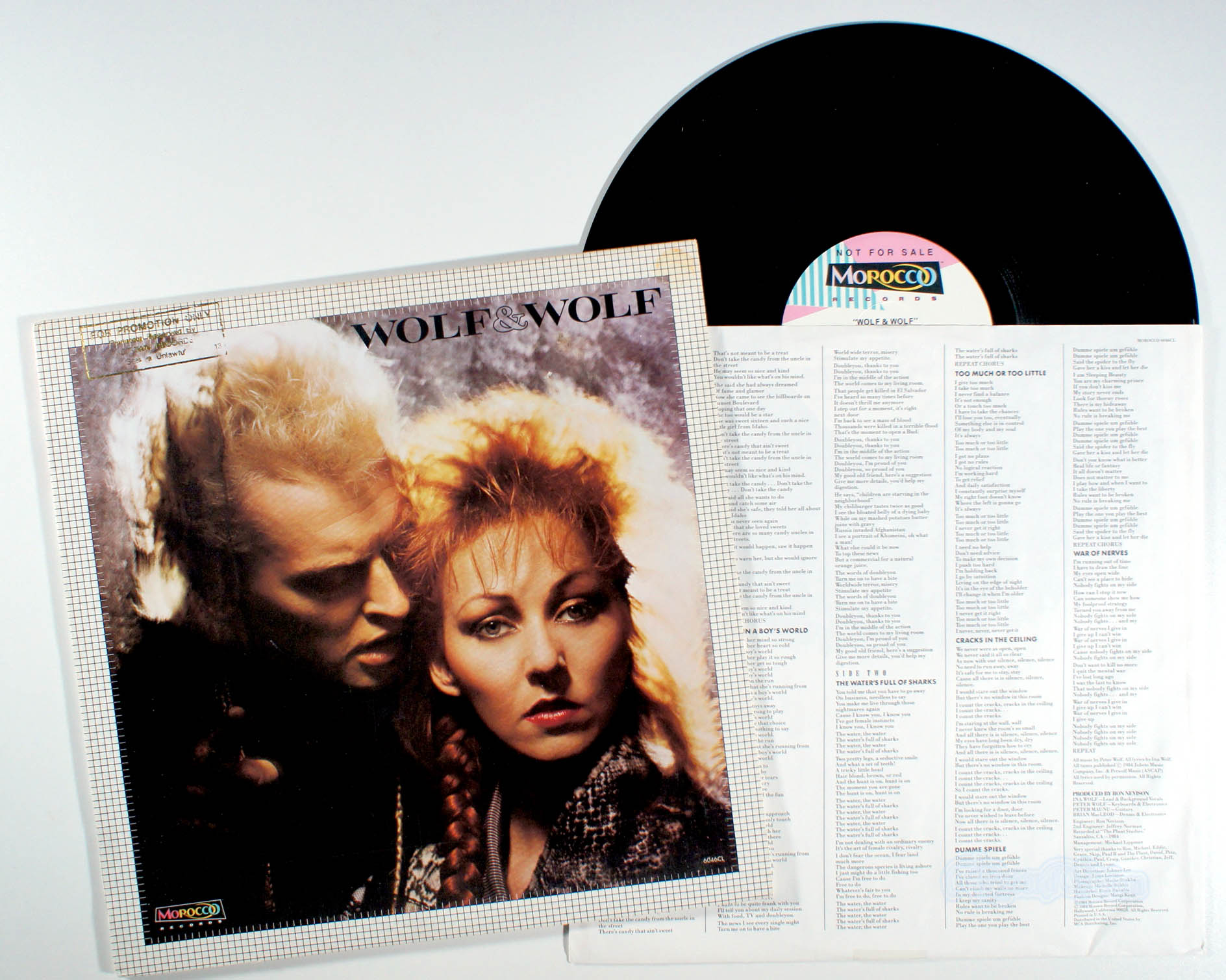 Wolf and Wolf - Wolf And Wolf (front cover) Vinyl