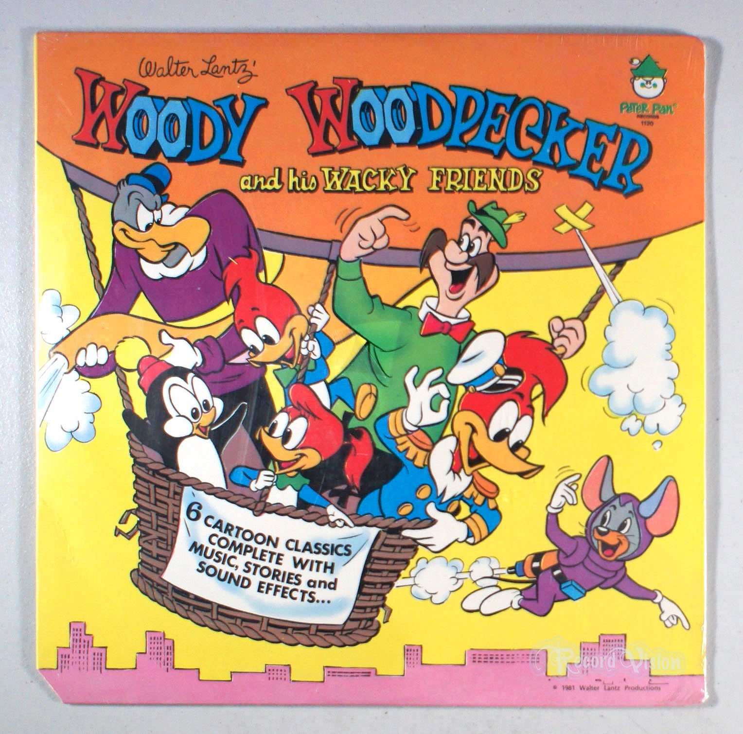Woody Woodpecker - And His Wacky Friends (front cover) Vinyl