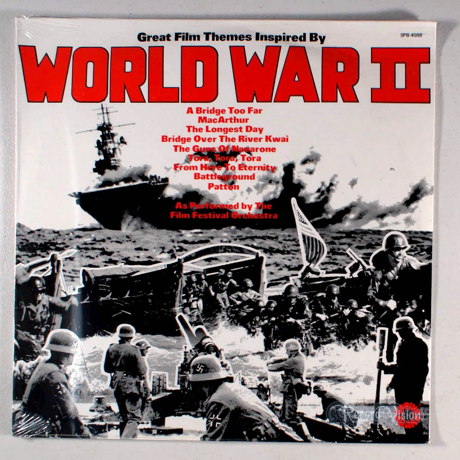 World War II: Great Film Themes (front cover) Vinyl