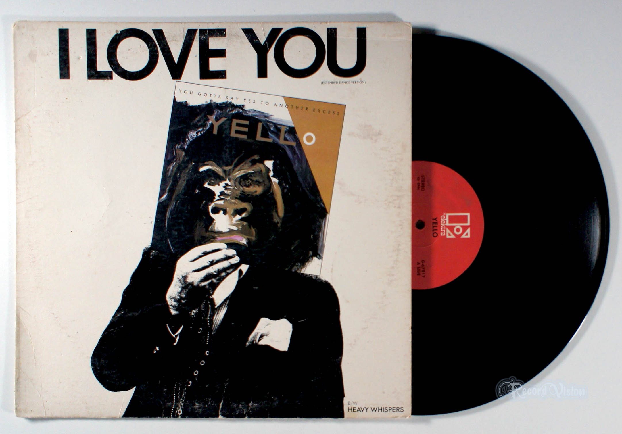 Yello - I Love You (front cover) Vinyl