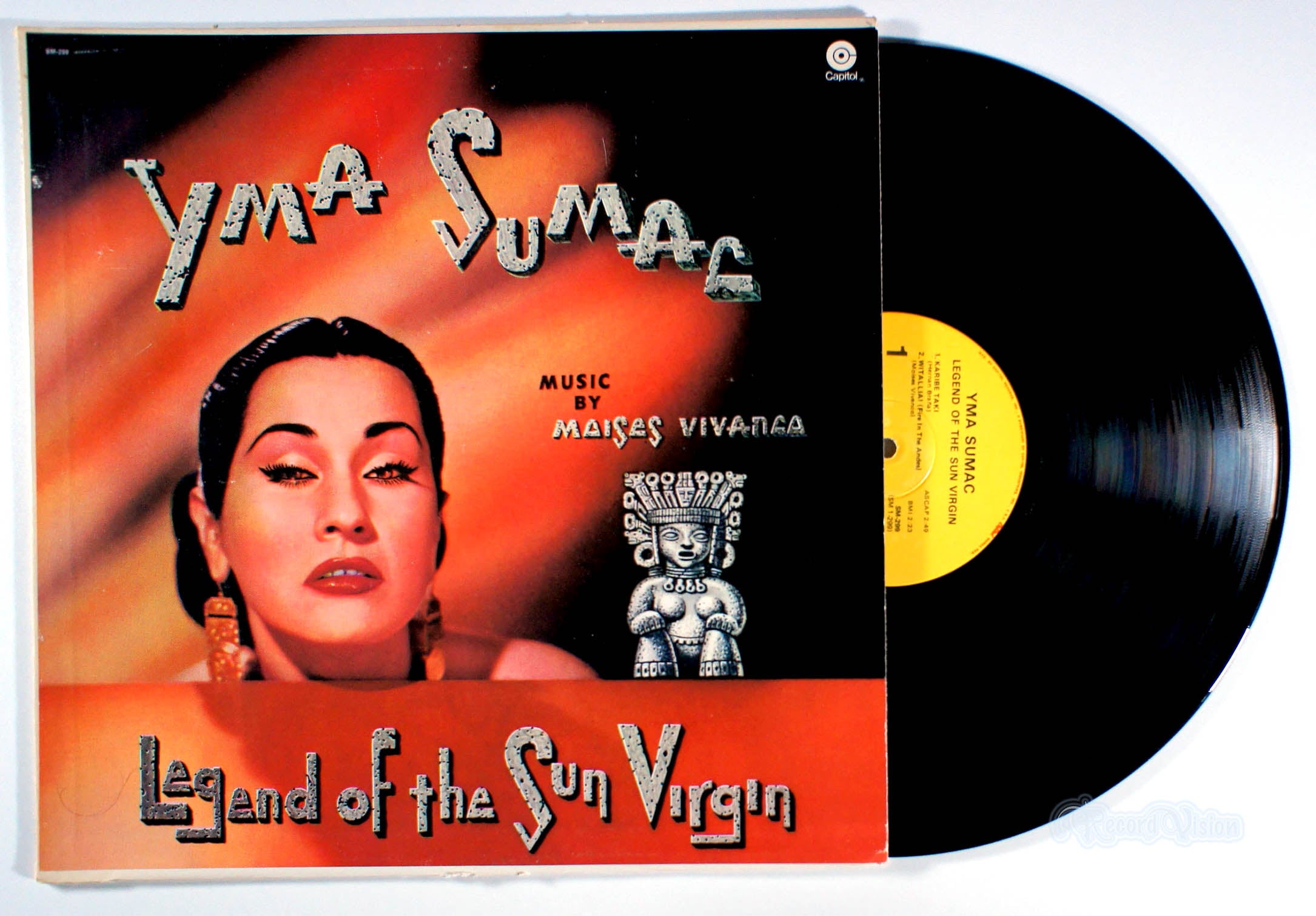 Yma Sumac - Legend of the Sun Virgin (front cover) Vinyl