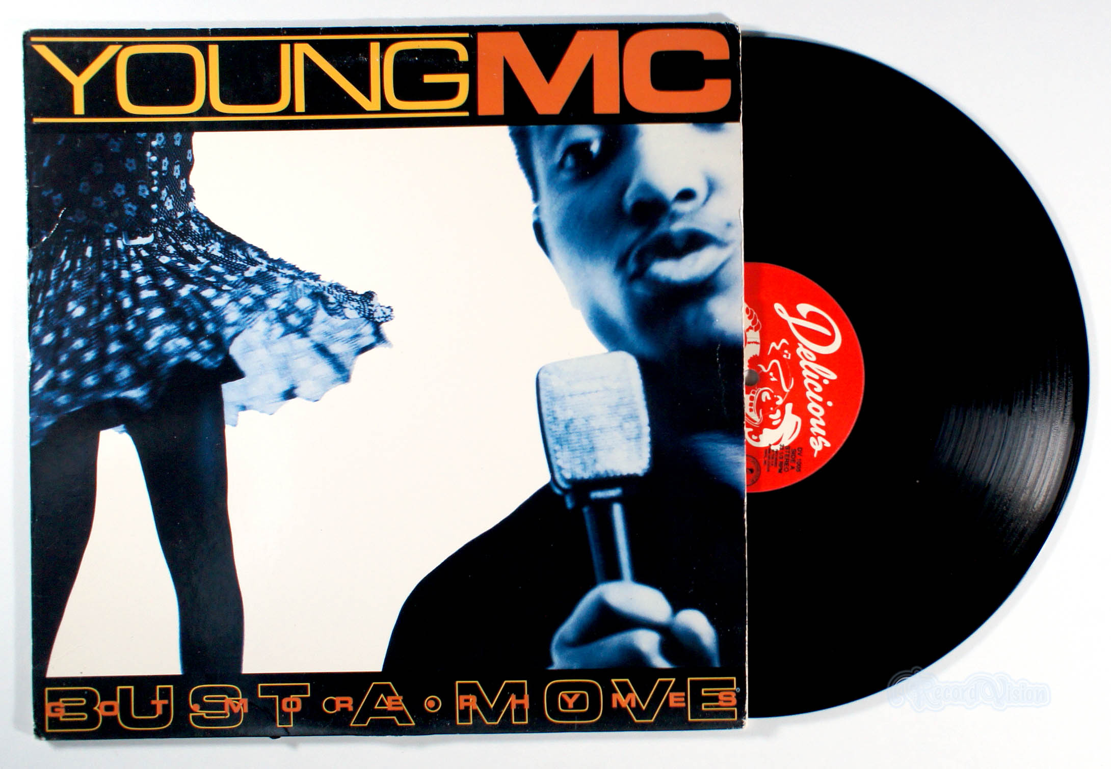 Young MC - Bust a Move (front cover) Vinyl