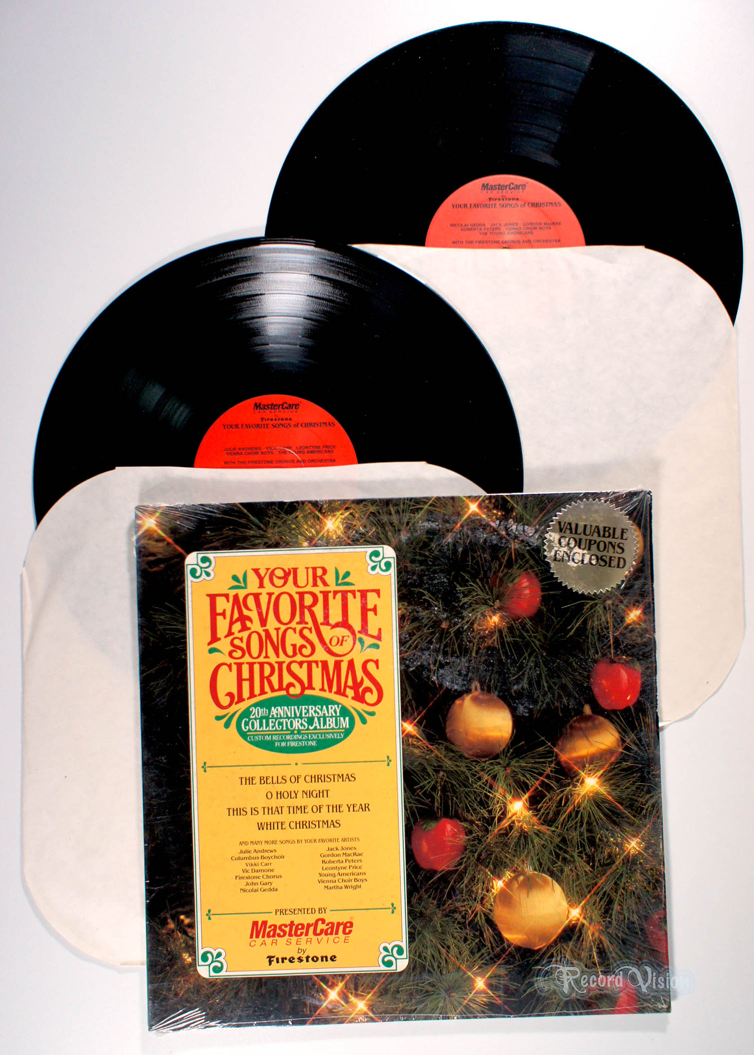 Your Favorite Songs of Christmas (front cover) Vinyl