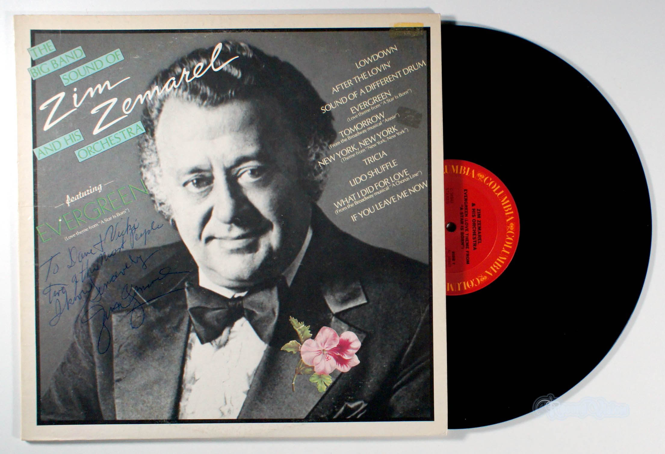 Zim Zemarel - The Big Band Sound of (front cover) Vinyl